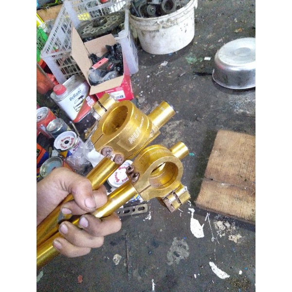 stang jepit nui racing vixion r15 dll