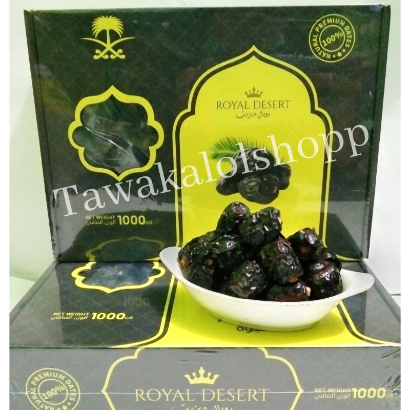 

Kurma Ajwa Royal Desert Premium 1kg