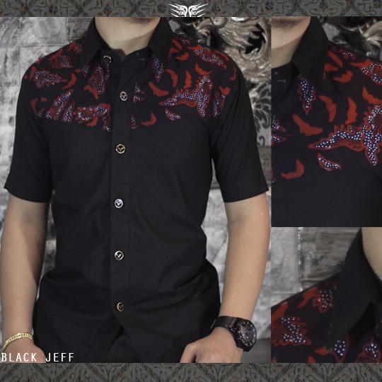 BATIK KERTABUMI JOGJA KODE : BLACK JEFF