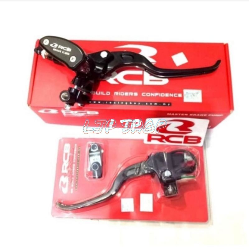 MASTER REM SET RCB RACING BOY ORIGINAL E2 RH 14MM TABUNG OVAL