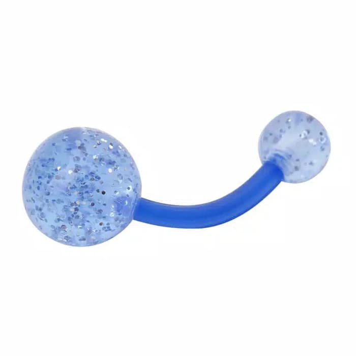 TBI Anting Plastik Anti Alergi Perut Barbel Tindik Navel Belly Piercing