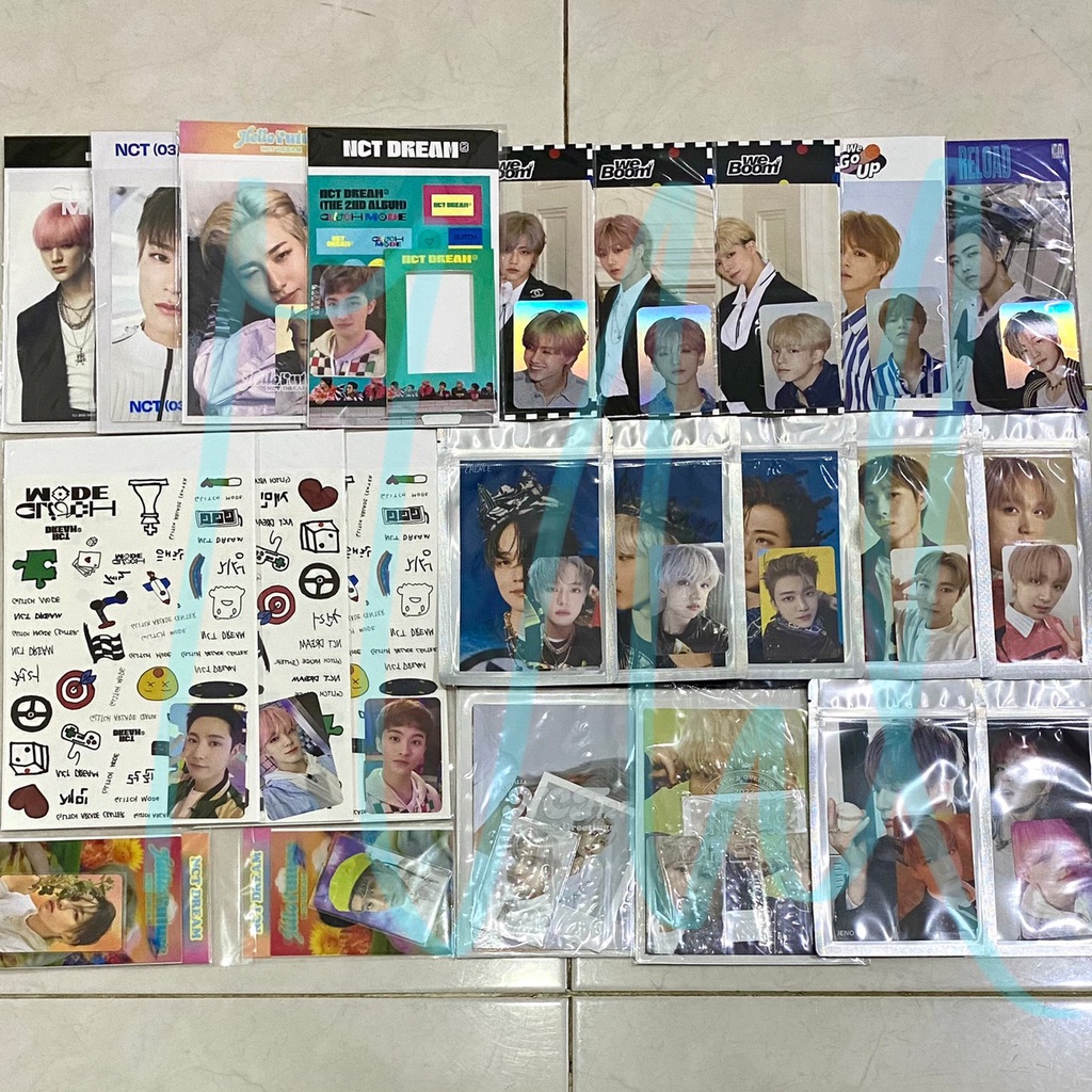 MD NCT Dream Hologram Standee We Boom Go Up Reload Universe Cinema Glitch Mode PC Standee Postcard 4
