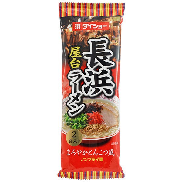 

Daisho Nagahama Mild Tonkotsu Ramen [188 Gram] [2 Porsi] non halal