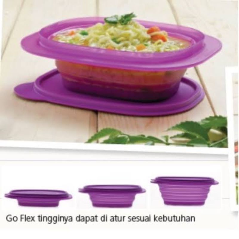 Tupperware Go Flex Rectangular