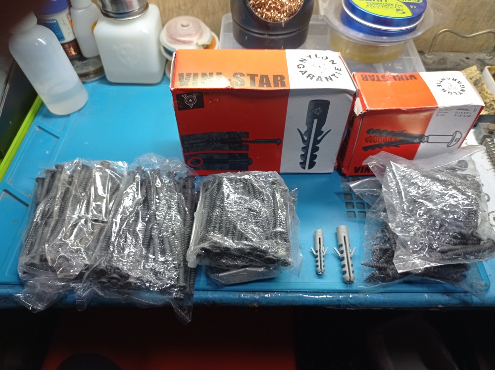 Viser / Fiser Sekrup S8 Tiptop 100 Pcs