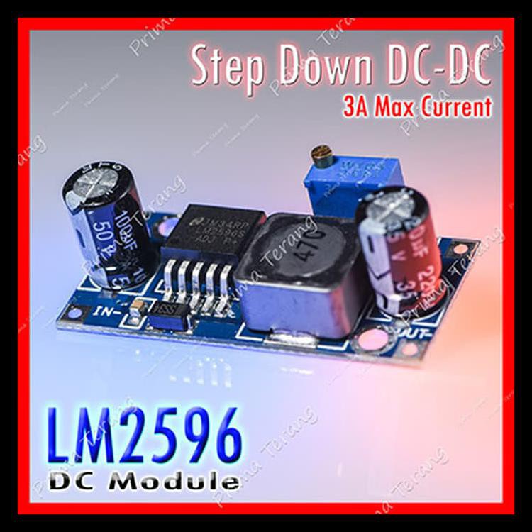 Lm2596 Step Down Dc-Dc Adjustable Modul Penurun Tegangan Dc Lm-2596 Terlaris