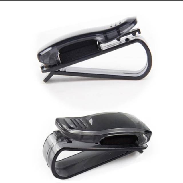 PENJEPIT CLIP SUN VISOR KACAMATA MOBIL KARTU ETOLL UNIVERSAL