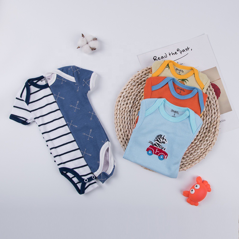 Carter Jumper Bayi Laki Laki Lengan Pendek isi 5 Pcs P019