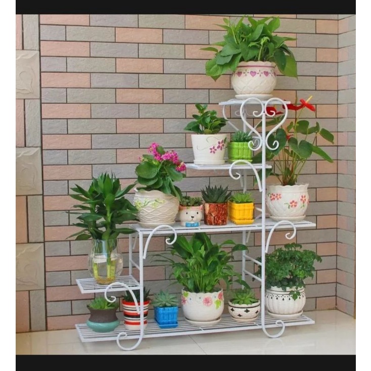 STANDING RAK POT BERTINGKAT MINIMALIS CANTIK/RAK POT BUNGA BESi HIAS TANAMAN TINGKAT