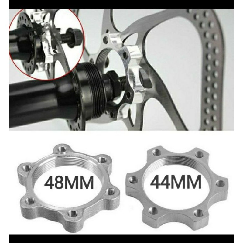 Adapter Cakram sepeda 2 ukuran 44mm dan 48 mm