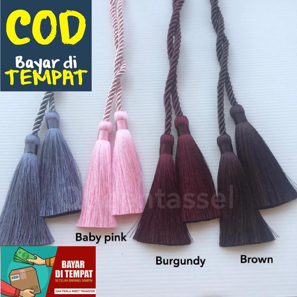 BELT TASSEL - SABUK SIMPEL DARI TALI ULIR DAN TASSEL PANJANG 2 M Sultan