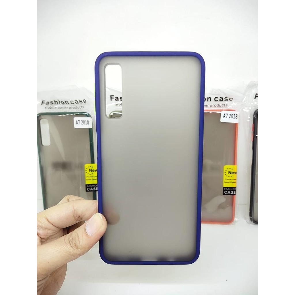 Bumper AERO CASE Samsung A7 2018 A750F 6.0 Inchi Premium Hardcase My Choice List Warna Matte