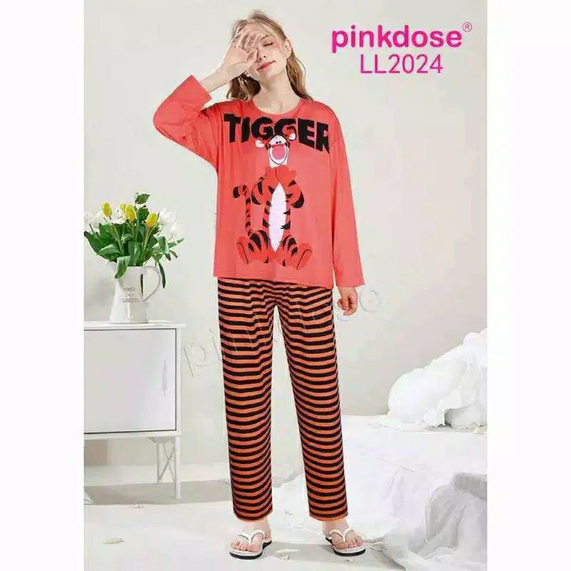 setelan PP import premium pinkdose