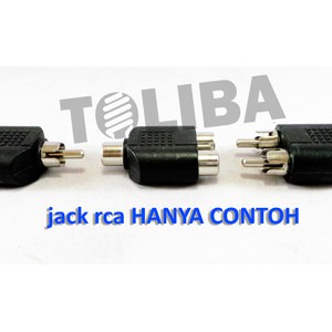konektor converter cover cewe female rca 1 to 2 cover cewe female rca