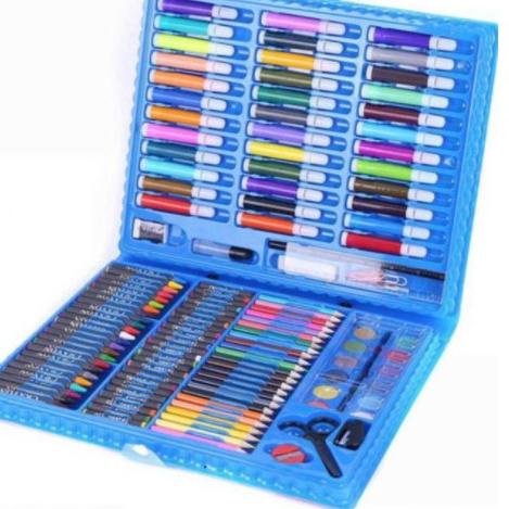 

Update - Crayon krayon / oil pastel Crayon Set / Art Set / Peralatan Gambar Lukis isi 150 Alat Lukis Cat Warna Cat Air