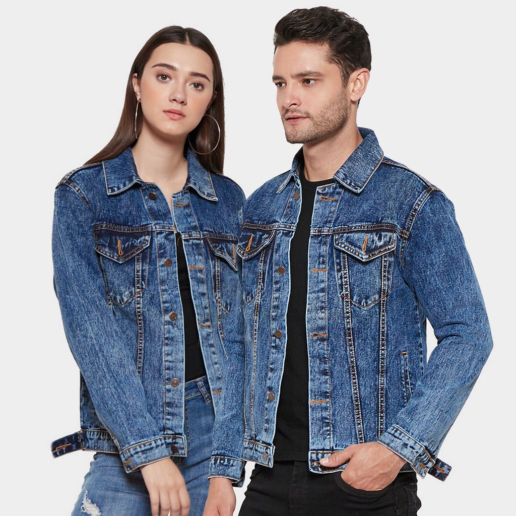 

Papago - Jaket Jeans Pria - Jaket Denim - Sandwash Blue
