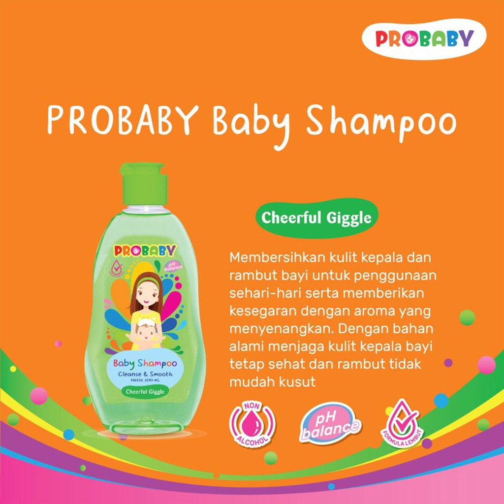 Probaby Baby Shampoo - Pro Baby Shampoo 100ml - Shampo Bayi