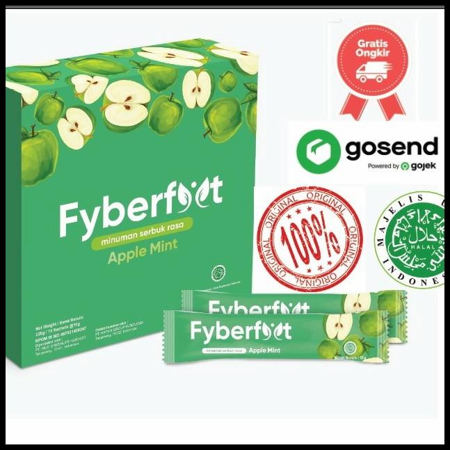 

Fyberfyt (Minuman Serbuk Rasa Apple Mint) - 1 Box @15 Sachets/15Gr