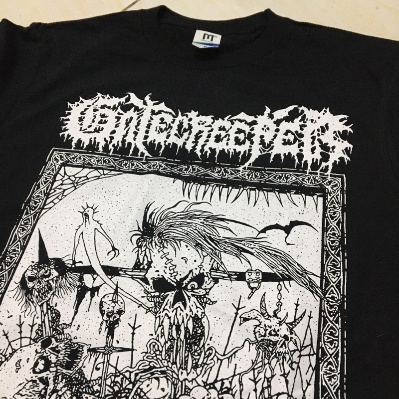 KAOS GATECREEPER DEATH METAL MERCHCONS COD BAYAR DI TEMPAT