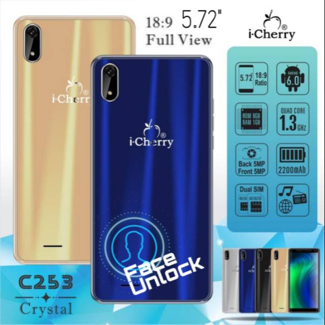 HP iCherry C253 Crystal - Android 5,72