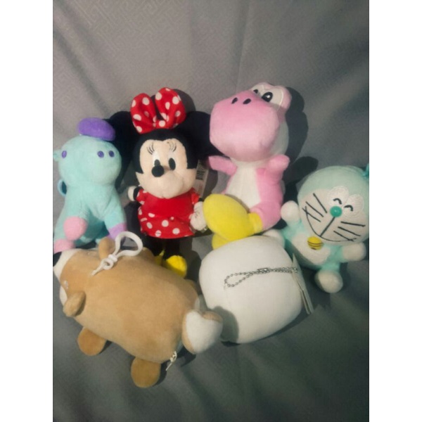 Gantungan kunci boneka import pl ganci boneka pl