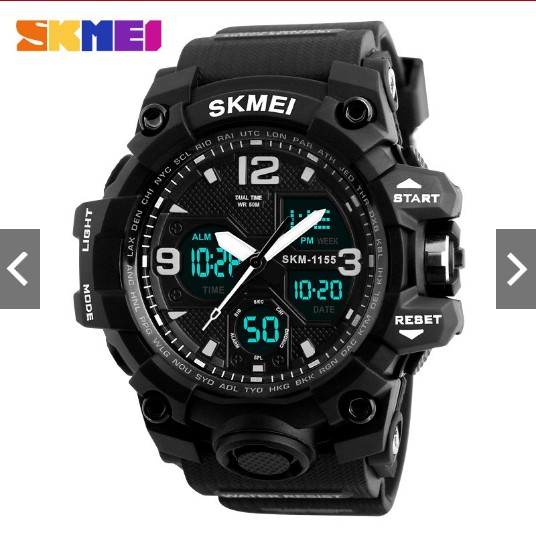 Jam Tangan Pria / SKMEI ORI / SKMEI 1155B