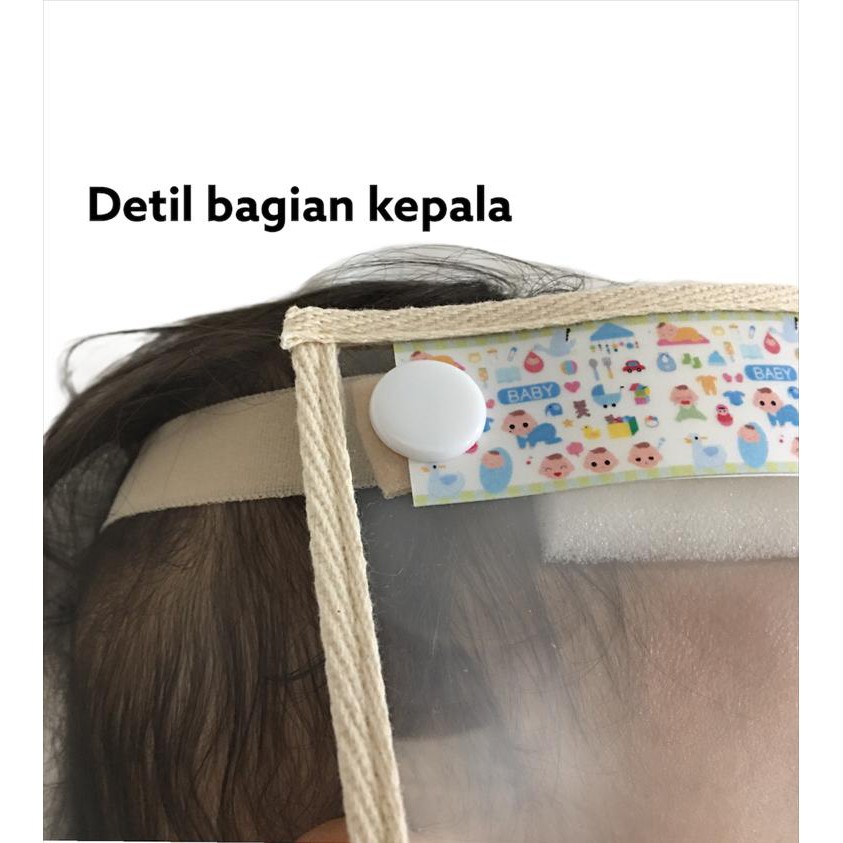 Faceshield Pelindung Face Shield Anti Fog Untuk Bayi Toddler Dewasa Murah