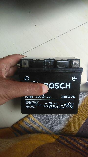 Aki Accu Kering Bosch M6 Motor 6 Ampere Yamaha NMAX AGM Aki Accu Kering Bosch M6 Motor 6 Ampere Yamaha NMAX AGM