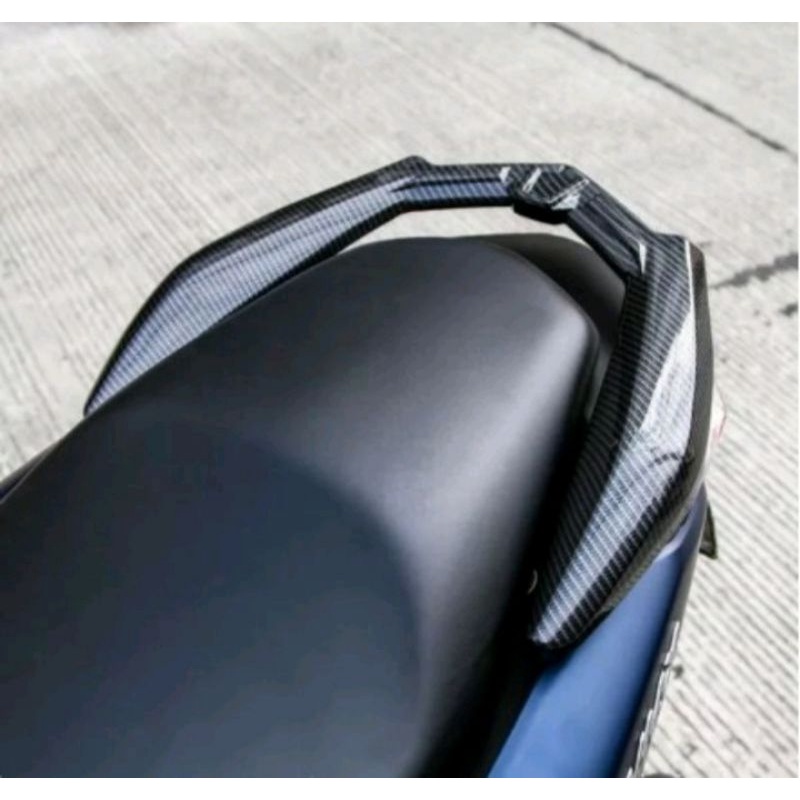 COVER TUTUP BEHEL YAMAHA NEW NMAX 2020 2021 MERK NEMO CARBON