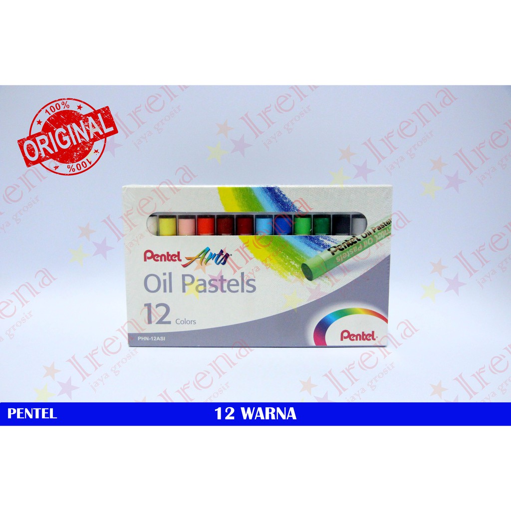 

(Grosir 12 set) PENTEL OIL PASTEL 12 WARNA HARGA GROSIR PER LUSIN