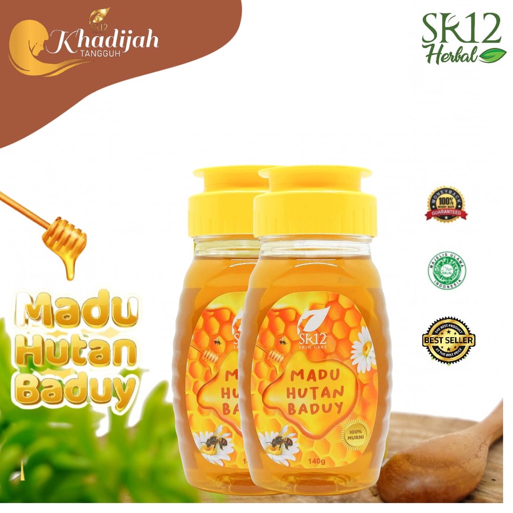 

Madu Hutan Baduy Produk SR12 kemasan 140g dan 300g