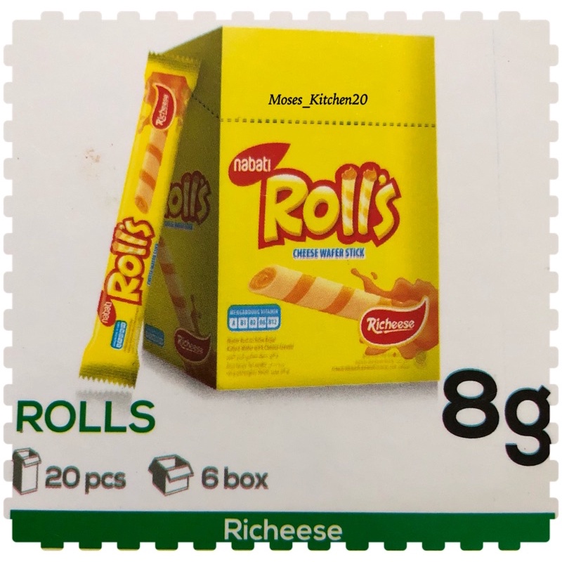 

NABATI ROLL KEJU 8 GRAM BOX PROMO/ROLL KEJU 8GRAM NABATI/WAFER STICK NABATI ROLL KEJU 8GRAM/NABATI