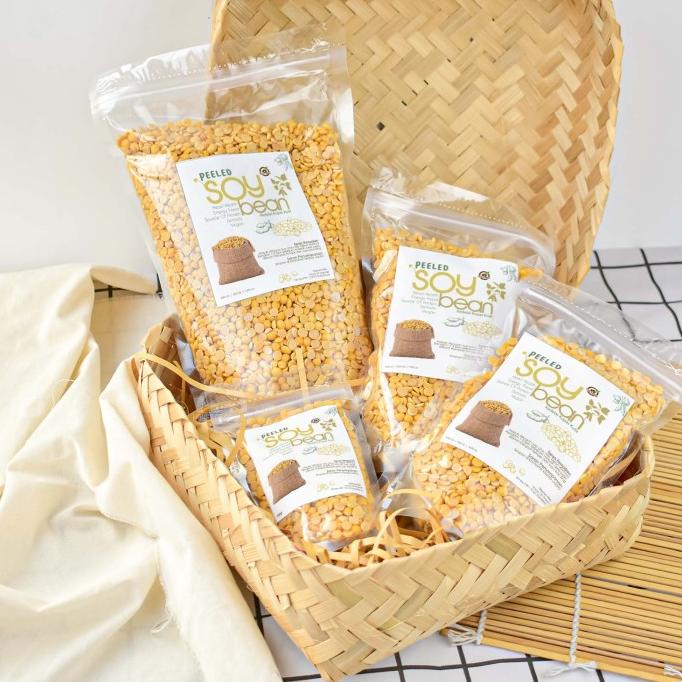 

House Of Organix Peeled Soy Bean / Kedelai Kupas Kulit 1 Kg