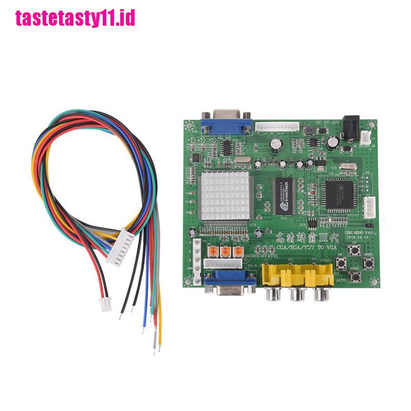 【TTID】Arcade Game RGB/CGA/EGA/YUV to VGA HD Video Converter Board HD9800/GBS820