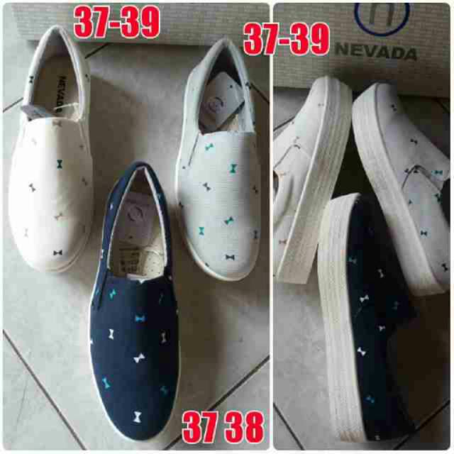 sepatu nevada slip on