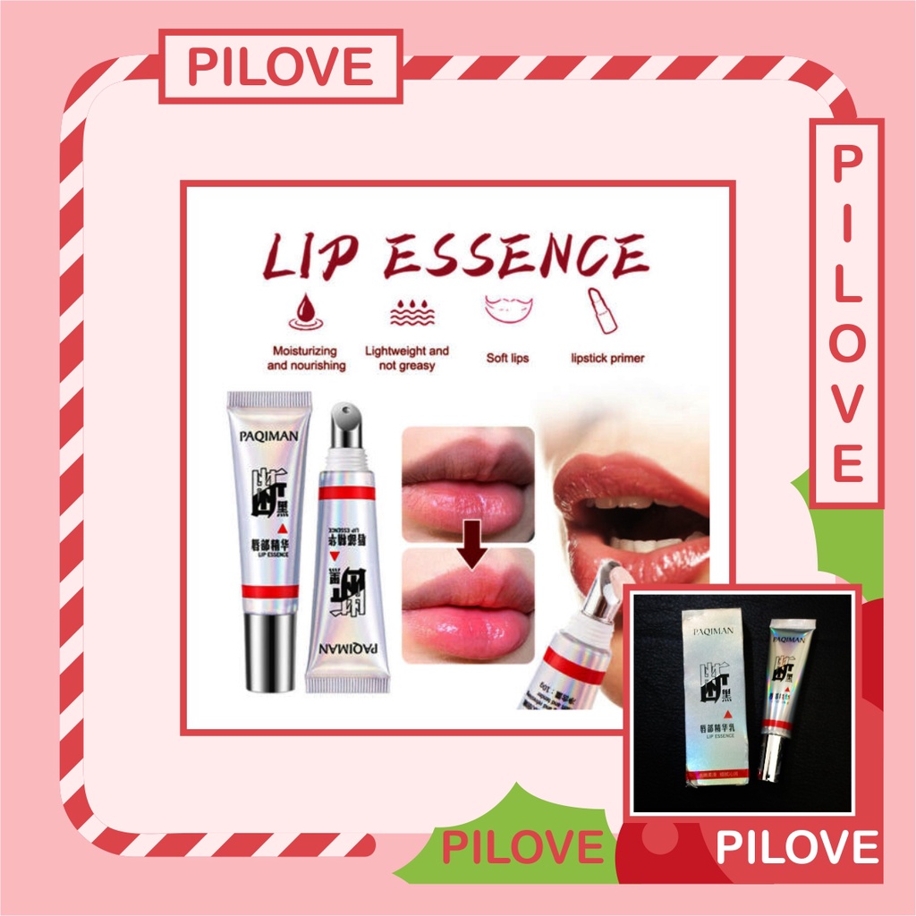 PILOVE - Lip Balm Serum Penghilang Bibir Untuk Bibir Hitam Jadi Merah Permanen Pria dan Wanita Lip Balm Liplam Man Lip Therapy Pelembab Pemerah Mencerahkan Memerahkan Bibir Hitam Pria Perokok Pelembab Bibir Ampuh Hasil Alami Permanen Original Tahan lama