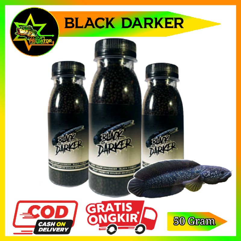 Pelet Black Darker Pelet Asiatica WS Kemasan Botol 100ml