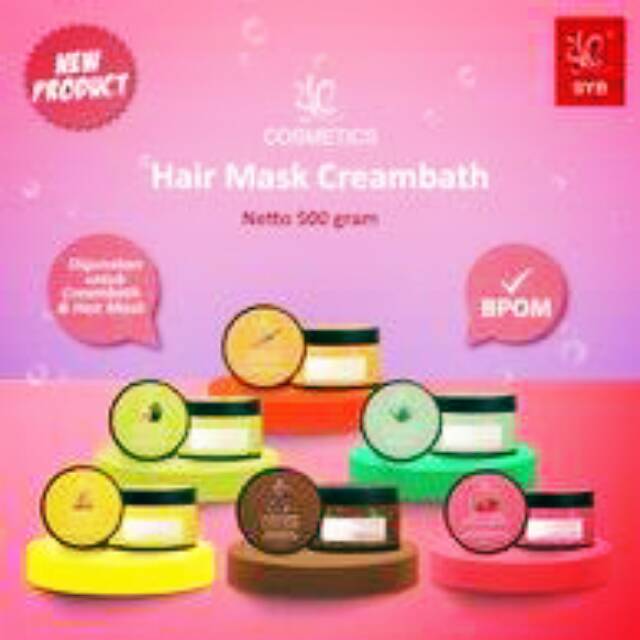 Hairmask creambath syb bpom