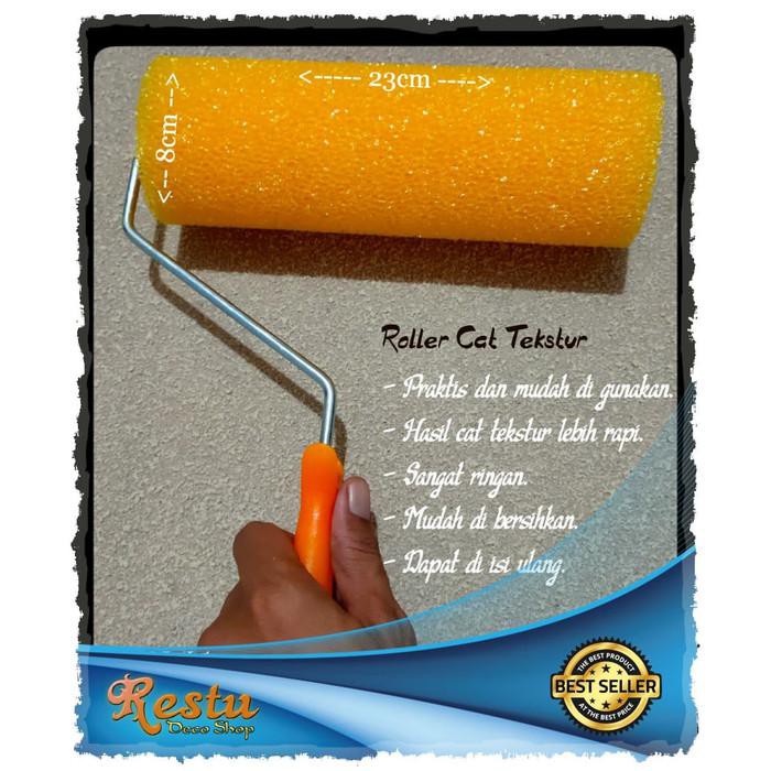 

Cat / Perlengkapan / Roller Paint Texture - Alat Bantu Pengecatan Tekstur