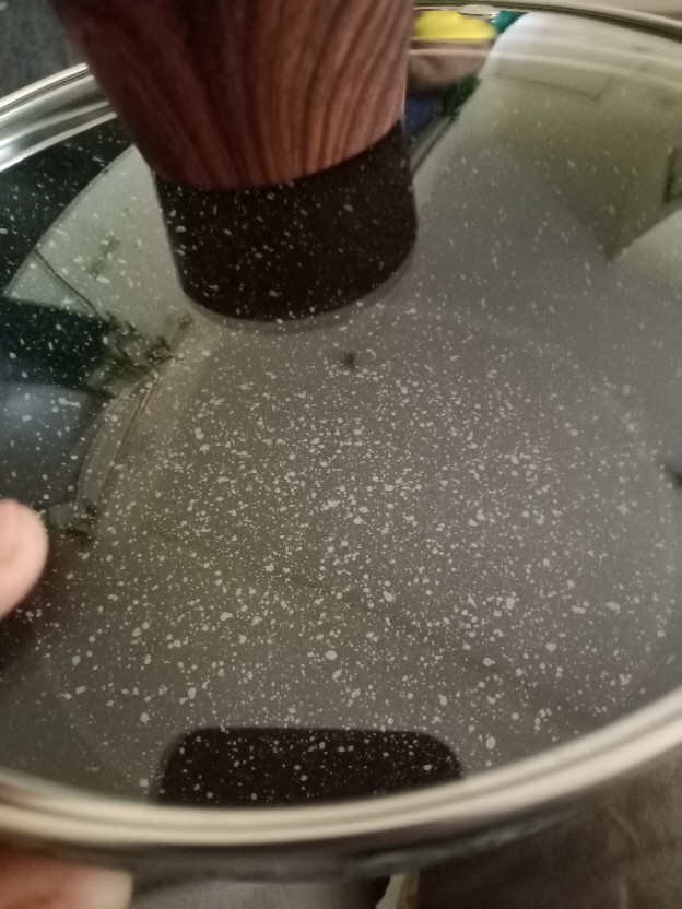 Yoshikawa Marble Sauce Pan Yoshikawa + Tutup Kaca Seri  Mj  Ukuran 20/24 Cm 2 Kuping