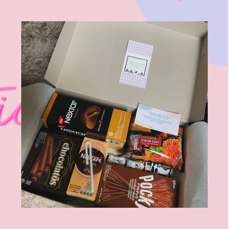 

SNACK BOX / GIFT BOX CUTE MURAH