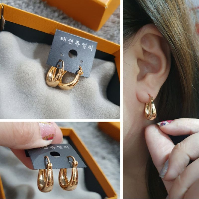Anting Titanium Premium Quality Anti karat 06662