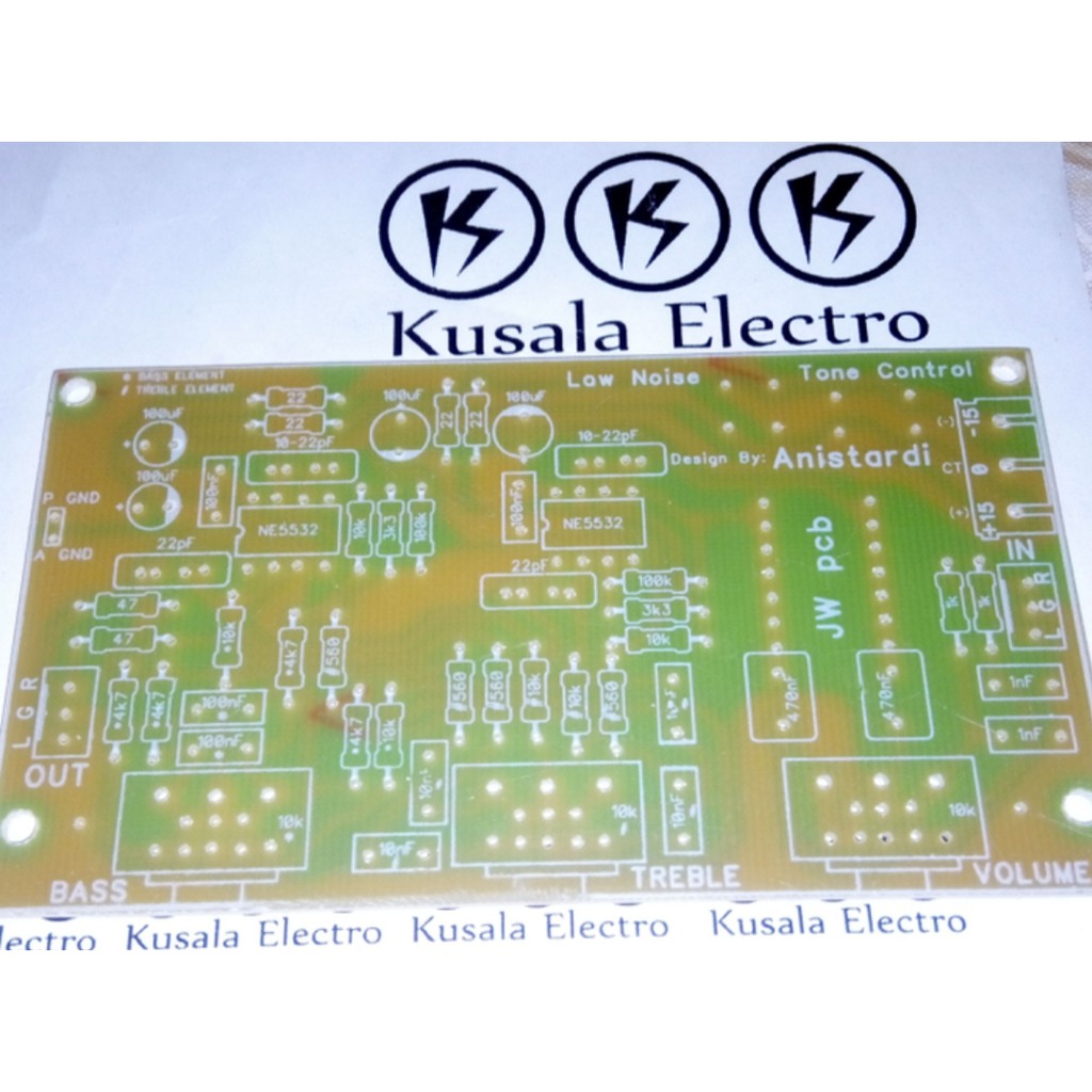 PCB Low Noise Tone Control (Fiber)