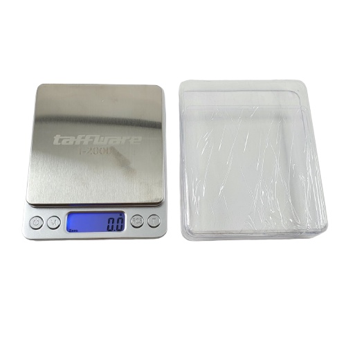 Timbangan Dapur Digital Taffware 1000 Gram 0.1g 1Kg Perhiasan Scale Kopi i-2000