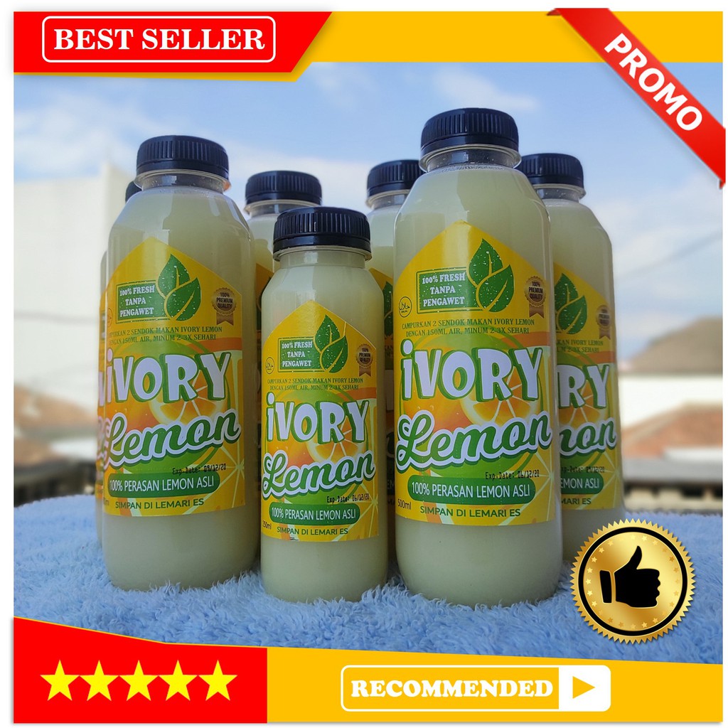 

[PROMO] Ivory Sari Lemon Asli 100% Sarlem Air Perasan Jeruk Lemon