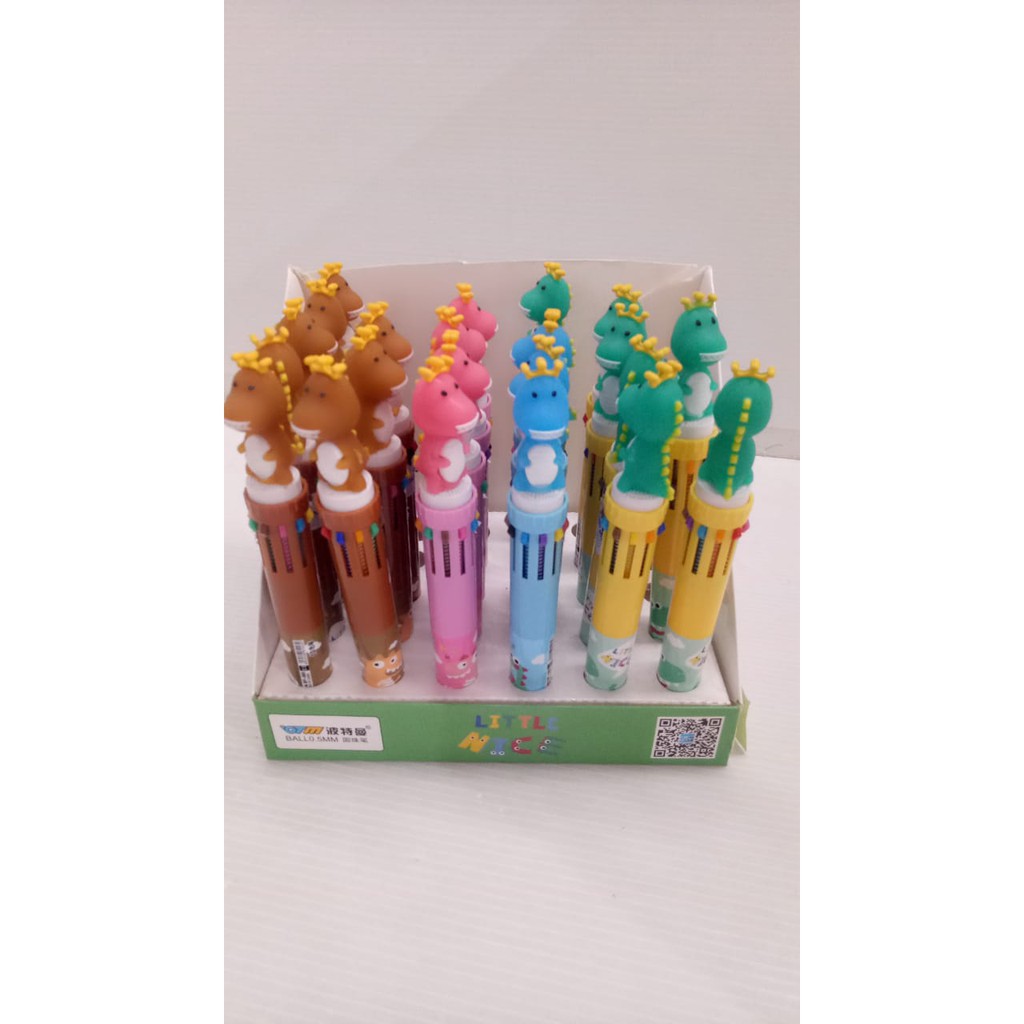 

Bulpen Pulpen Ballpoint Warna Warni BP665 KAPAL DINO