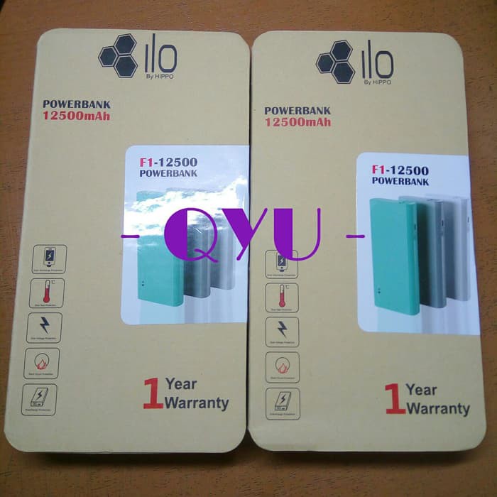 ORIGINAL Hippo Power Bank iLo F1 12.500 mAh 001