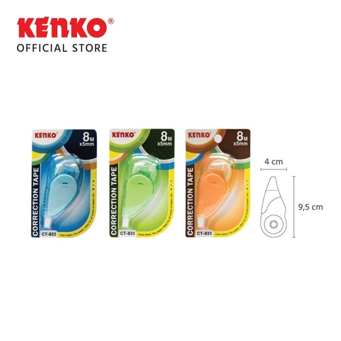 

Mudah Correction Tape Kenko Ct-833 Hemat