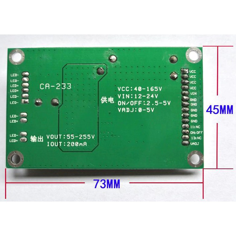 INVERTER LED BACKLIGHT UNIVERSAL  32 37 39 40 42 43 45 46 47 48 49 50 55 60 INCH IN DRIVER BACKLIGHT