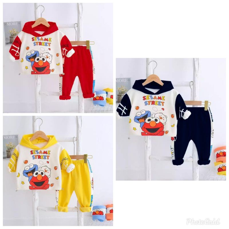 STELAN Sesame Street KID SS STELAN BAJU ANAK COWOK